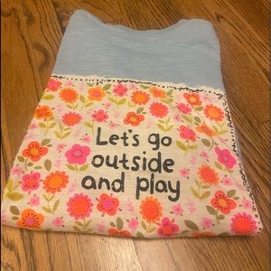 Light grey/blue Natural Life tee